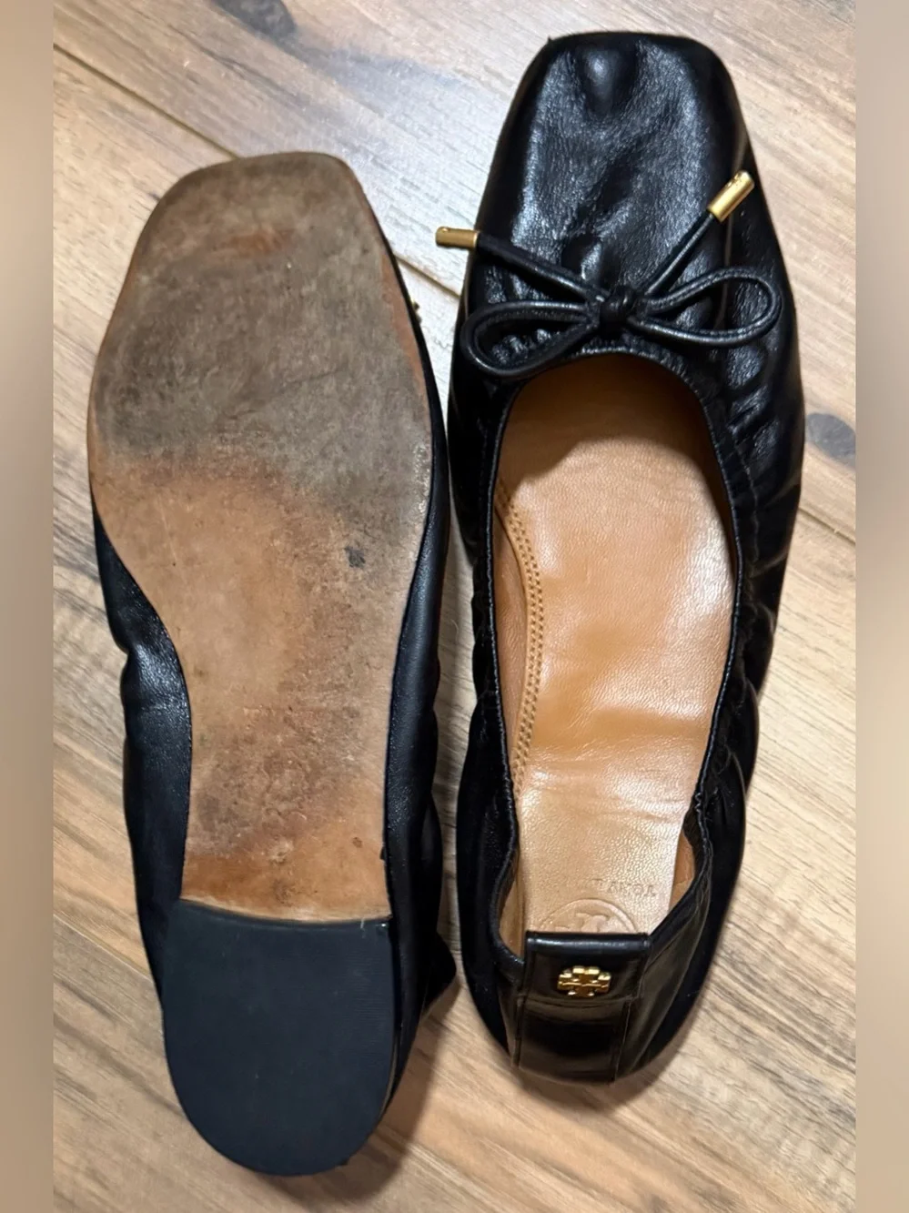 Tory Burch black flats 8